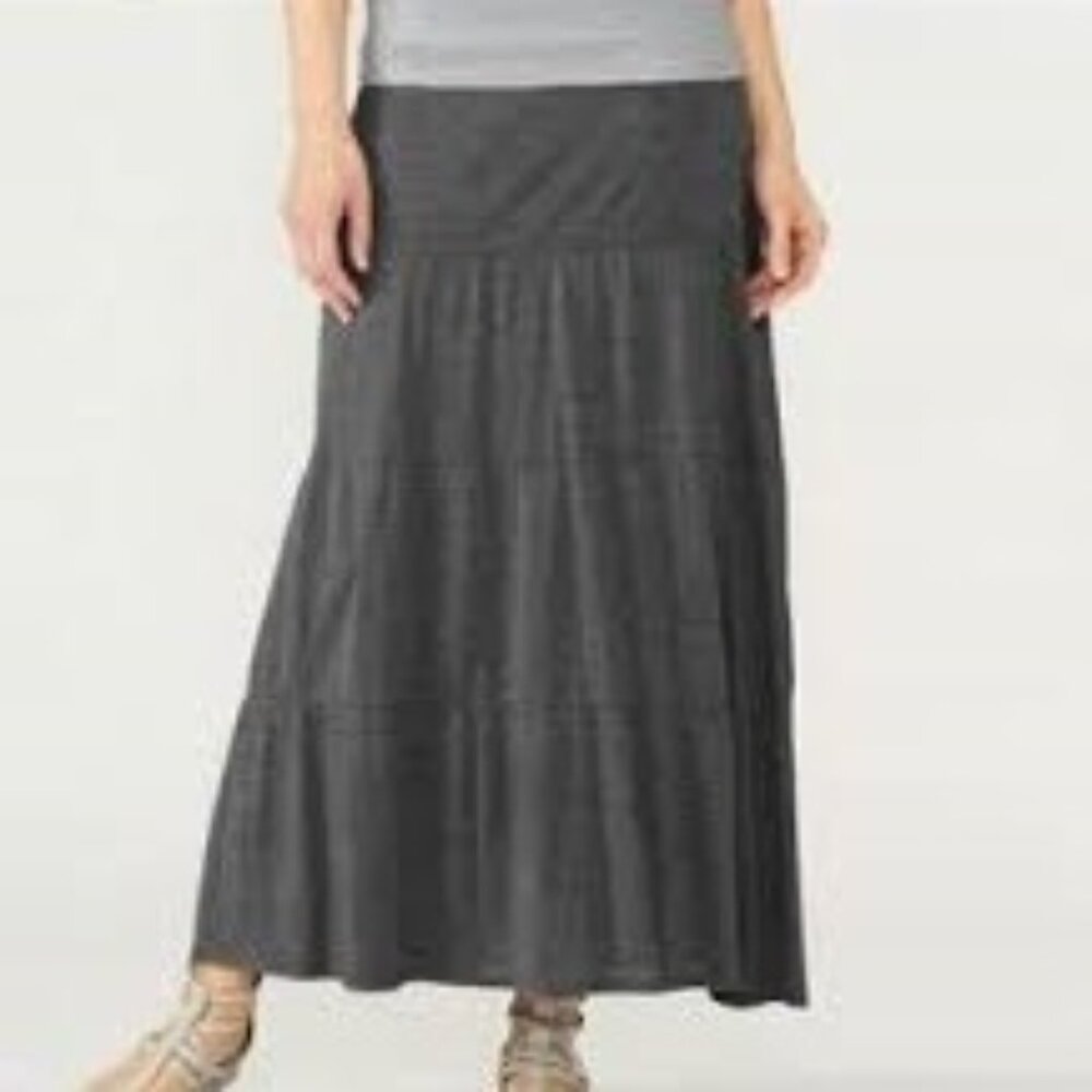 Eileen Fisher Silk Blend Jersey Skirt